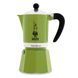 Гейзерна кавоварка Bialetti Rainbow на 3 чашки (зелена) 0000001012 фото 1