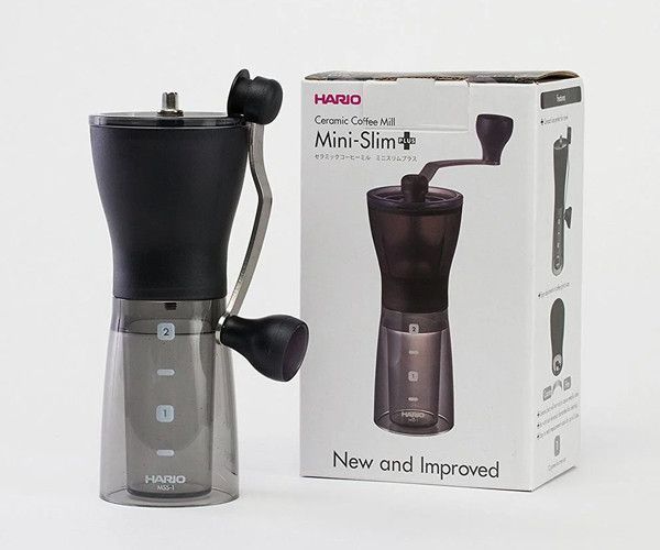 РУЧНА КАВОМОЛКА HARIO MINI MILL SLIM PLUS 0000001037 фото